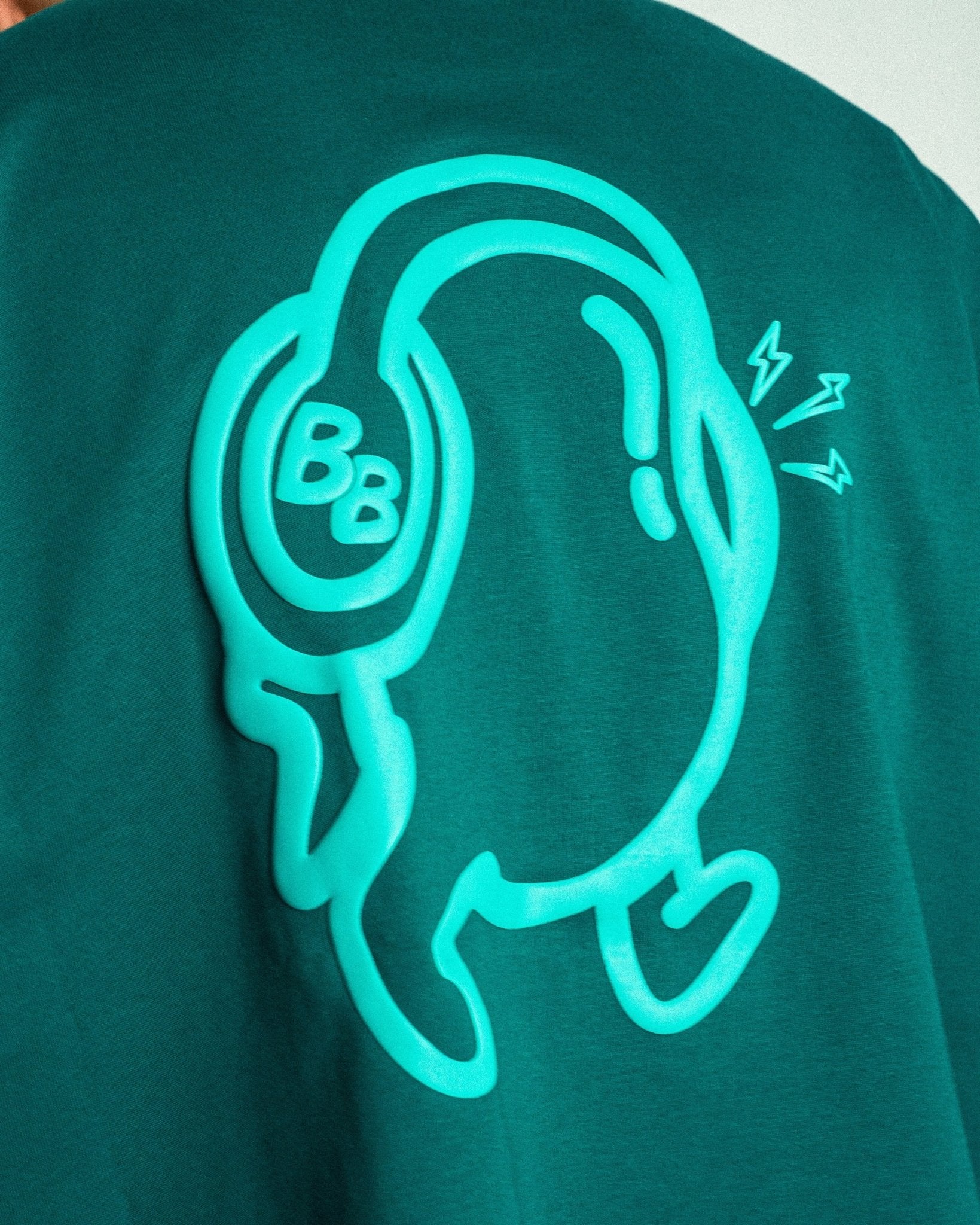 GREEN BEAN BOXY TEE - 280 GSM - Buzzin Beans